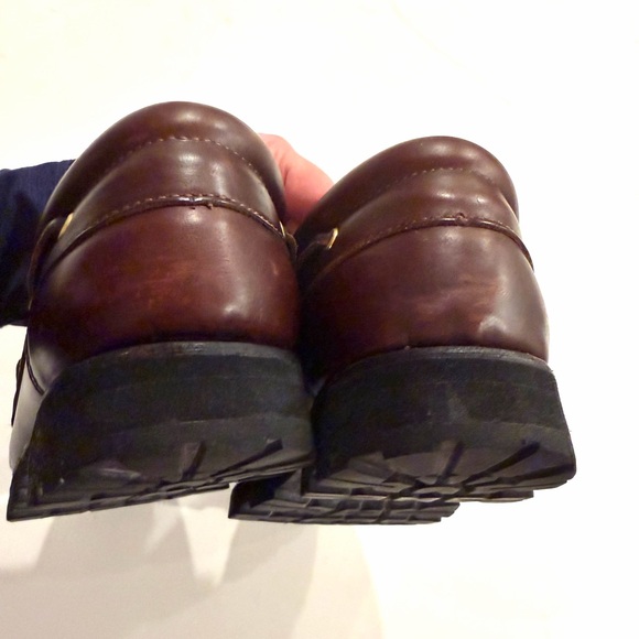 TIMBERLANDā¢dark brown leather boat shoes 10.5 EUC - Picture 7 of 7